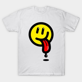 Licking Smiley T-Shirt